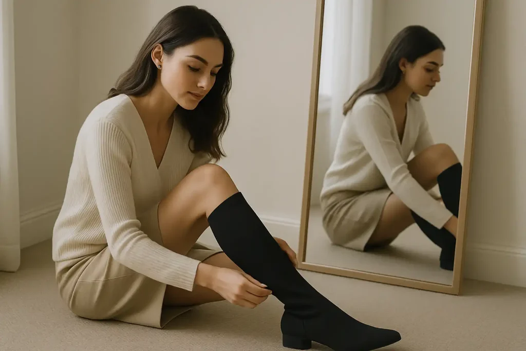 Les bottes stretch conviennent-elles à tous les mollets ?