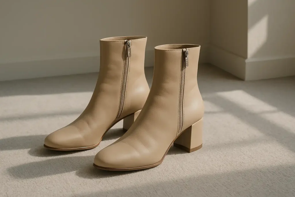 Les bottines zippées sont-elles plus pratiques ?