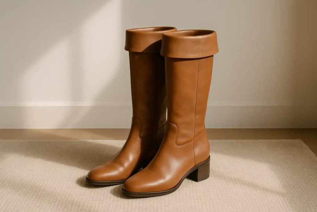 Comment bien plier le revers de ses bottes ?