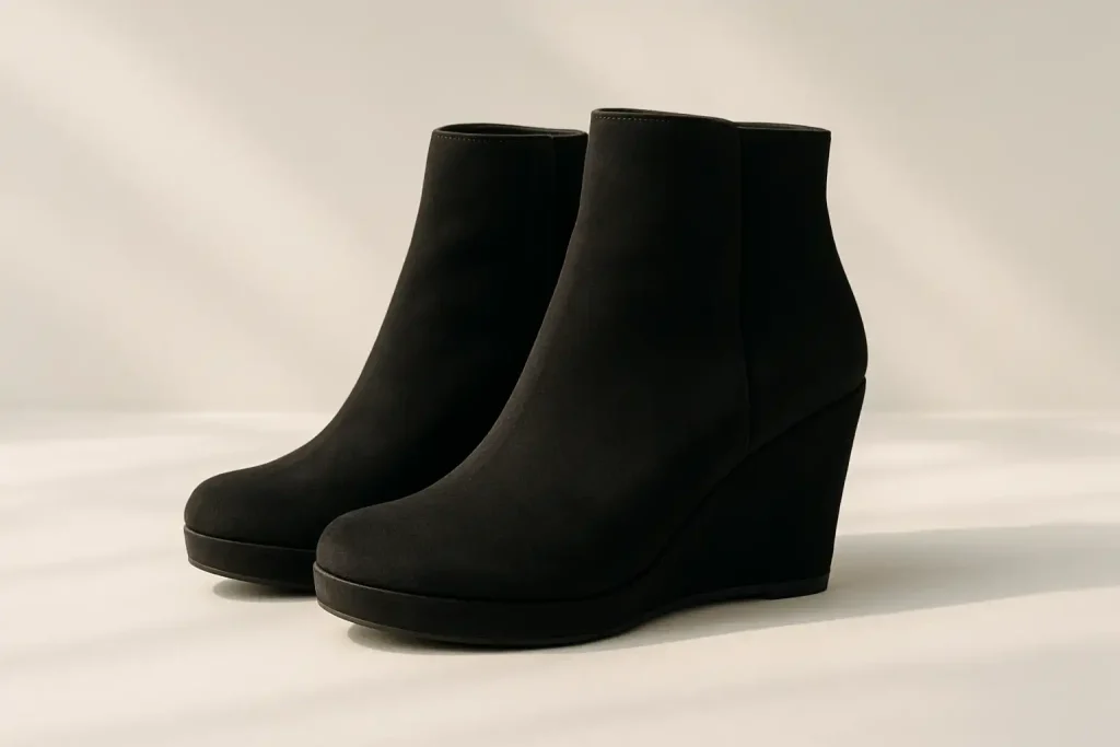 Les bottines compensées sont-elles meilleures pour le dos ?