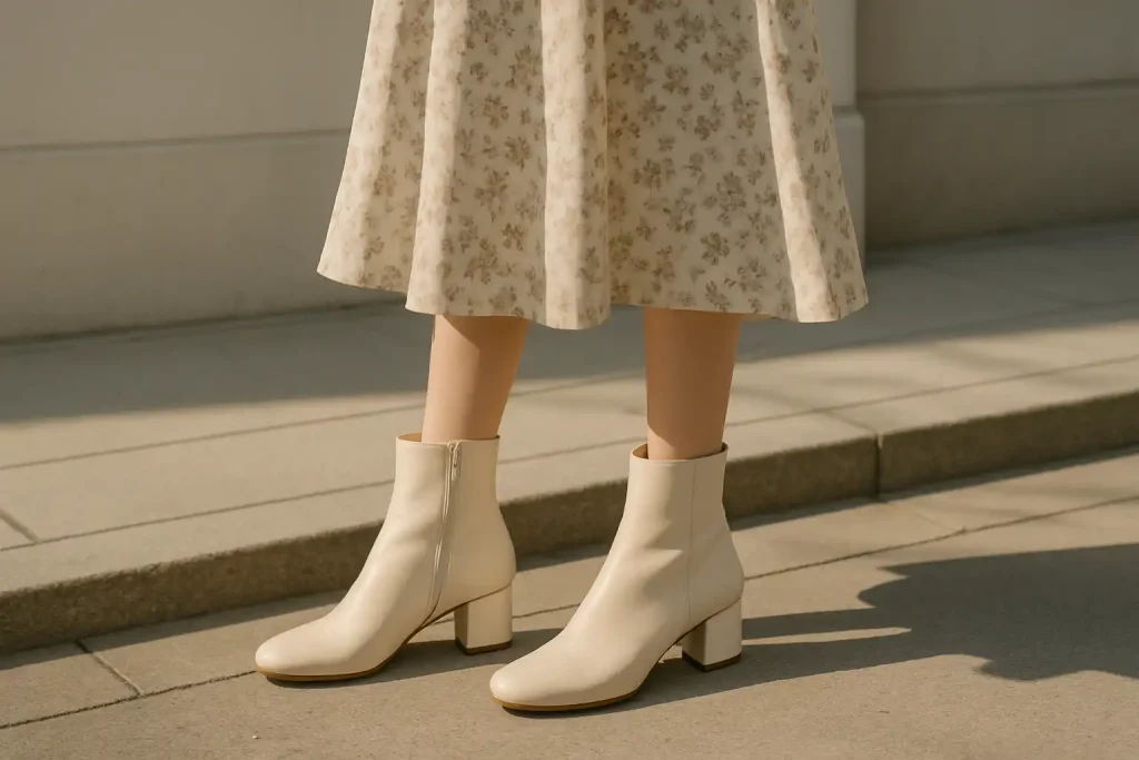 Peut-on porter des bottines au printemps ?