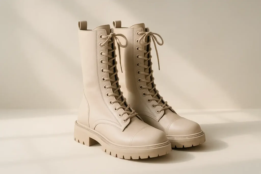 Comment porter des bottes à lacets sans alourdir la jambe ?