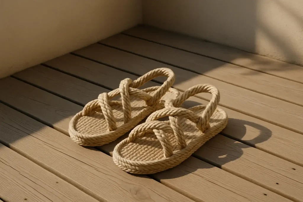 Les sandales en corde sont-elles durables ?