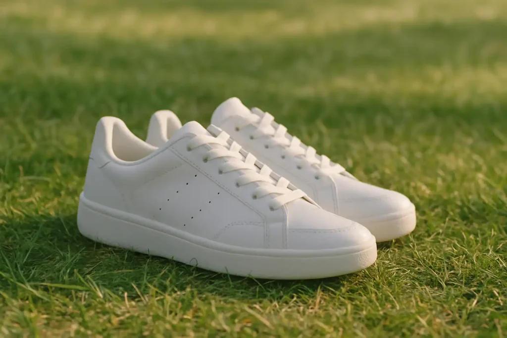 Comment garder ses baskets blanches éclatantes au printemps ?