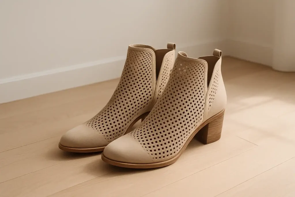 Les bottines ajourées sont-elles idéales pour le printemps ?