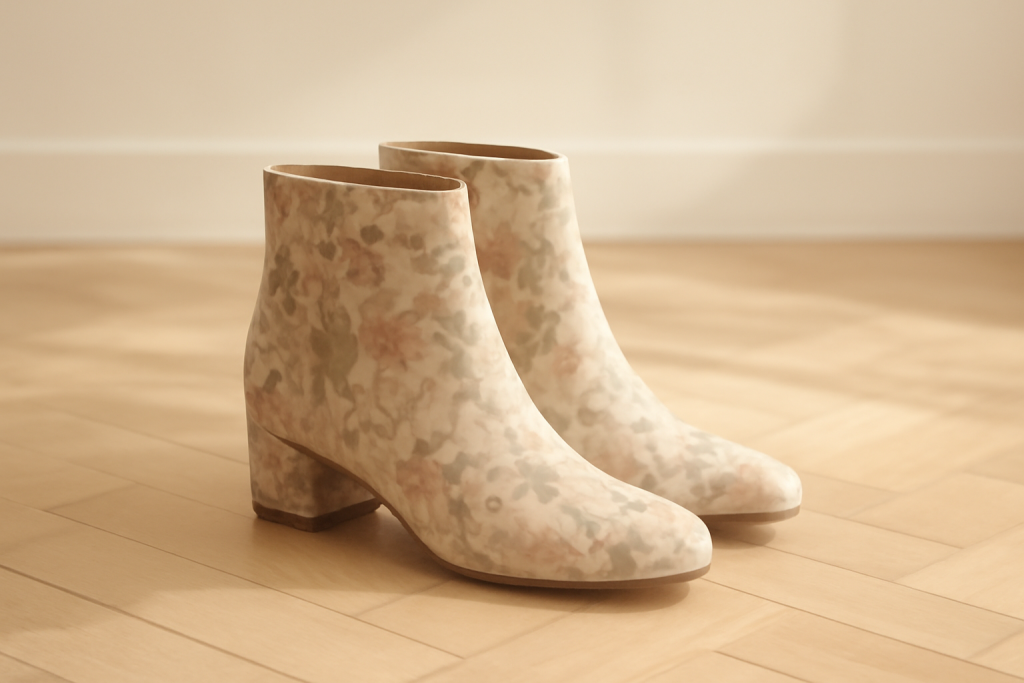 Comment adopter la tendance des bottines fleuries ?