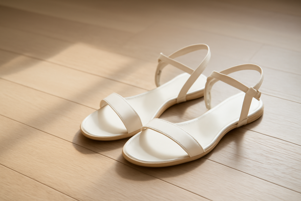 Comment garder ses sandales blanches impeccables ?
