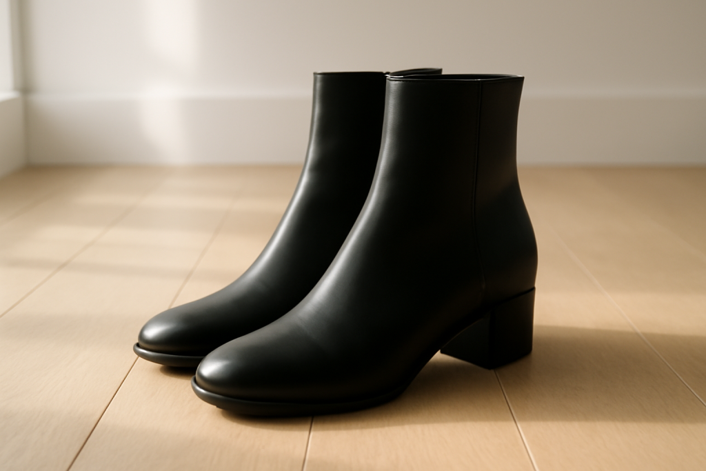 Comment porter des bottes noires sans alourdir le look ?