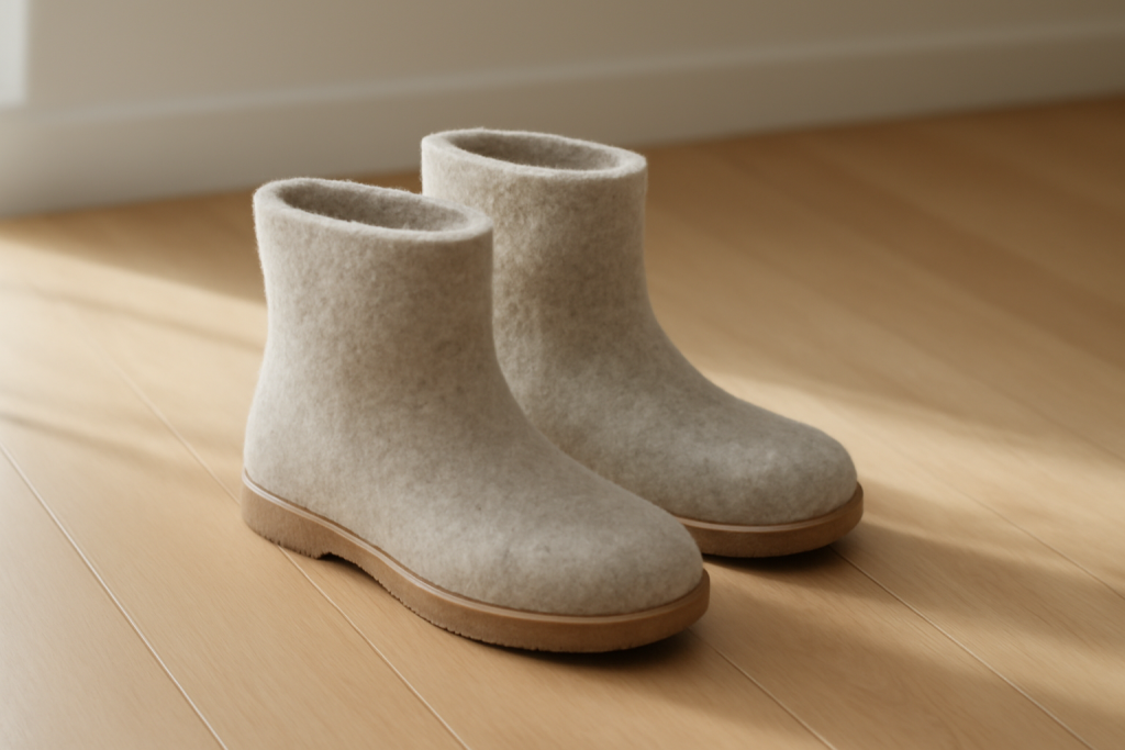 Pourquoi la laine bouillie est idéale pour les bottes ?
