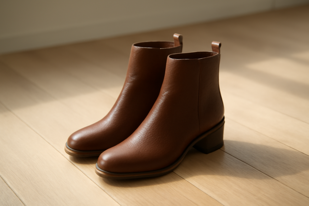 Pourquoi le cuir grainé est parfait pour les bottines d’hiver ?