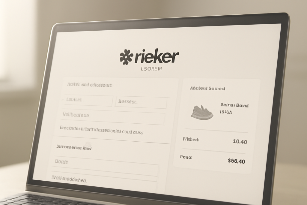 Quels sont les modes de paiement sécurisés acceptés sur le site Rieker ?