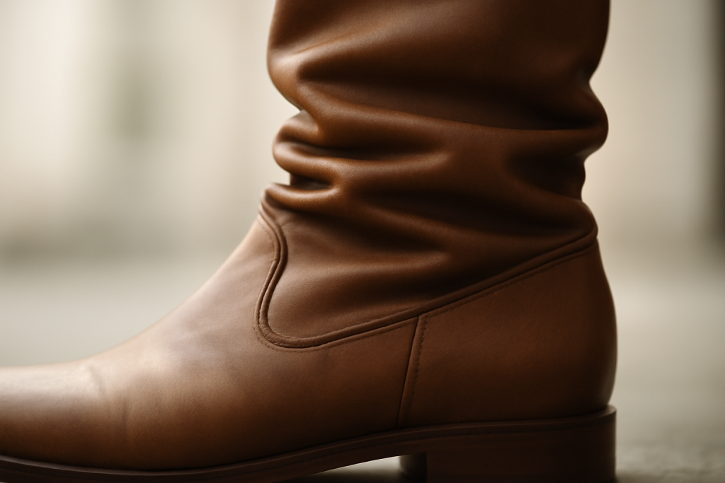 Pourquoi mes bottes forment-elles des plis au niveau des orteils ?