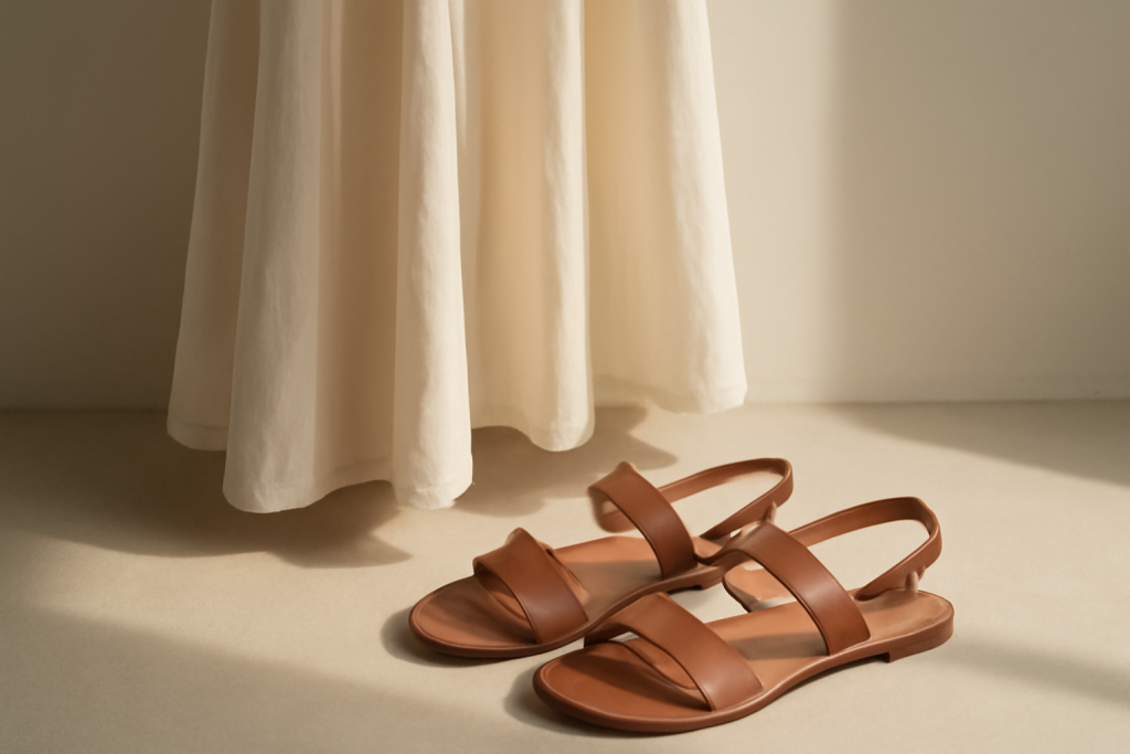 Sandales à brides fines ou larges : laquelle privilégier ?