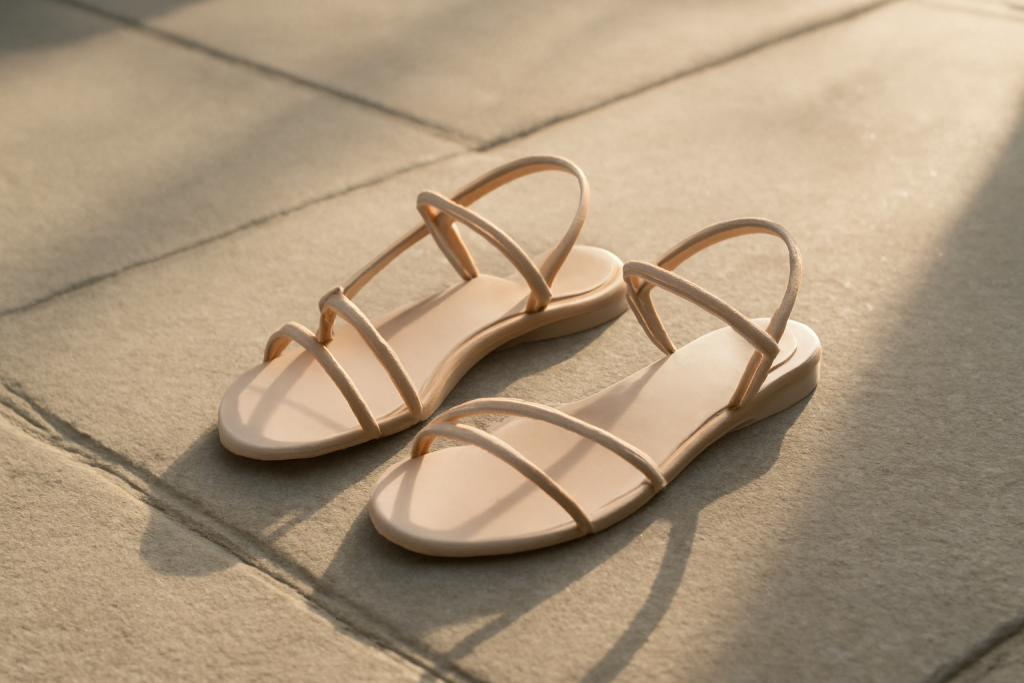 Sandales à brides ou à enfiler : lesquelles choisir pour marcher longtemps ?