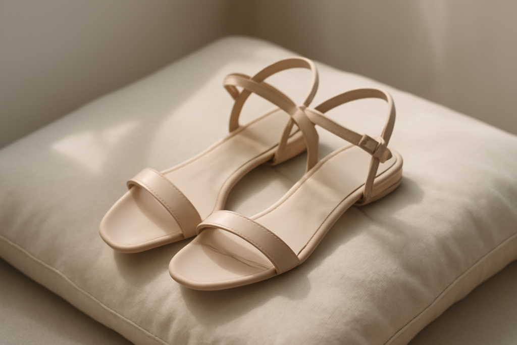 Quelles sandales choisir pour pieds sensibles ?