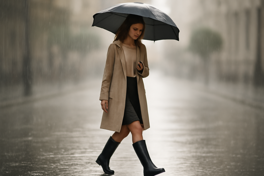 Quelles bottes pour affronter la pluie urbaine ?
