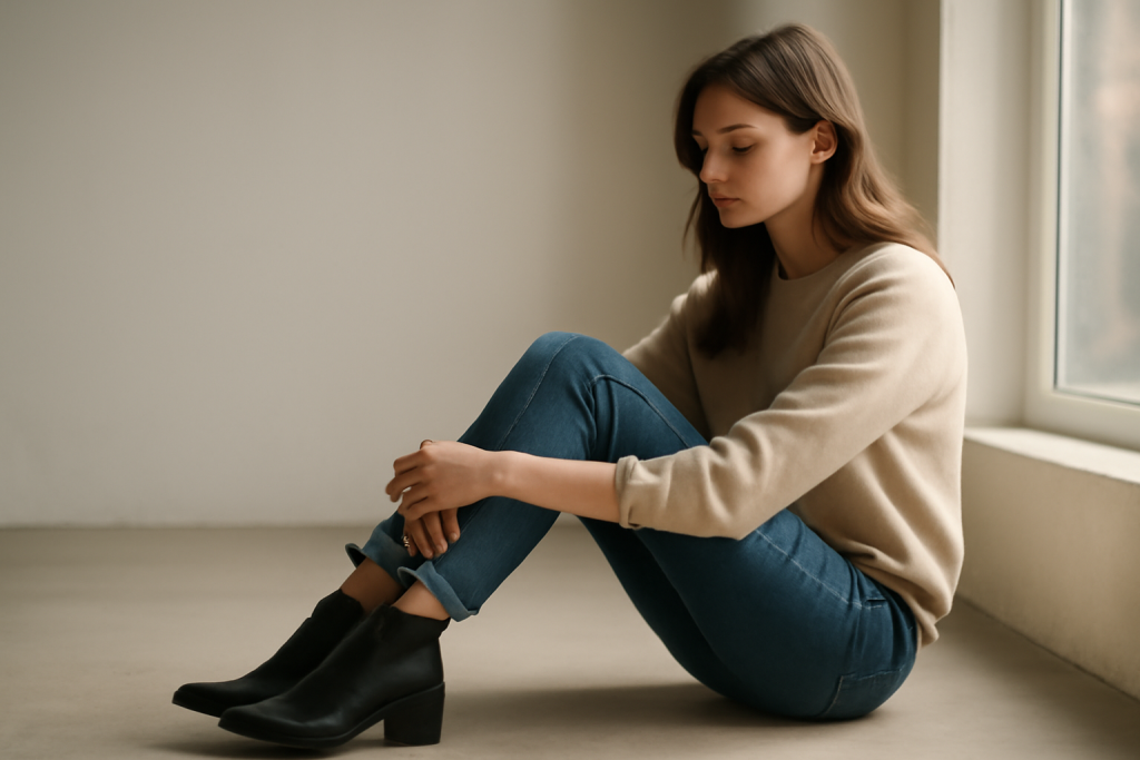 Quelles bottines associer à un jean cigarette pour un look moderne ?