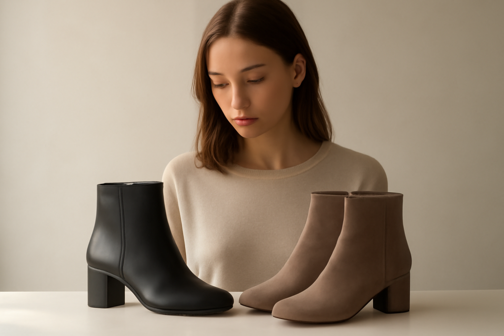 Bottines minimalistes ou à rivets : lesquelles choisir ?