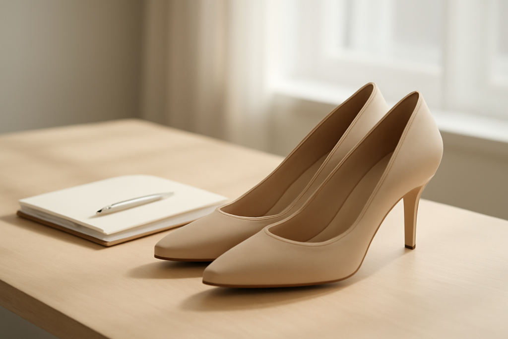 Quelles caractéristiques rechercher pour des escarpins confortables au bureau ?