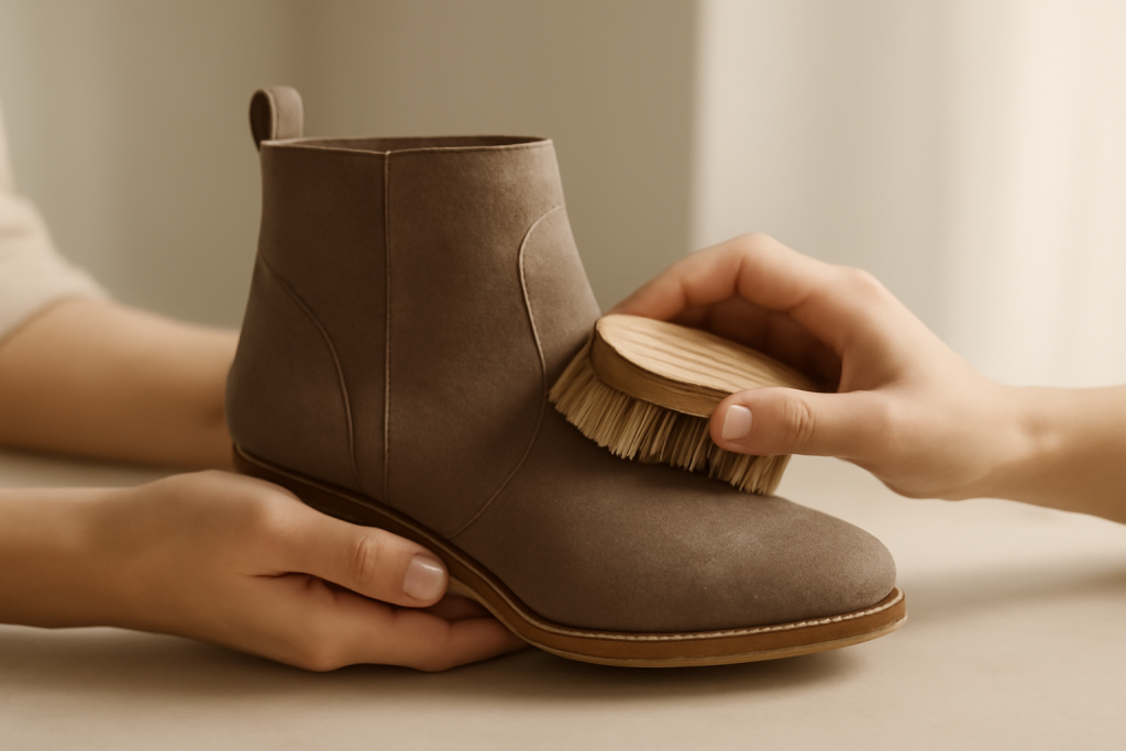 Quel soin privilégier pour préserver des bottines en daim ?
