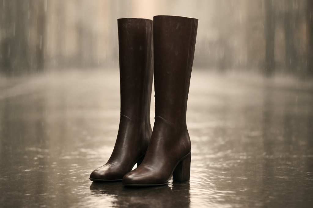 Comment choisir des bottes qui résistent à la pluie sans perdre d&rsquo;élégance ?