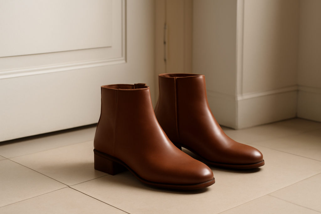 Bottines en cuir : que faire si elles serrent au premier essayage ?