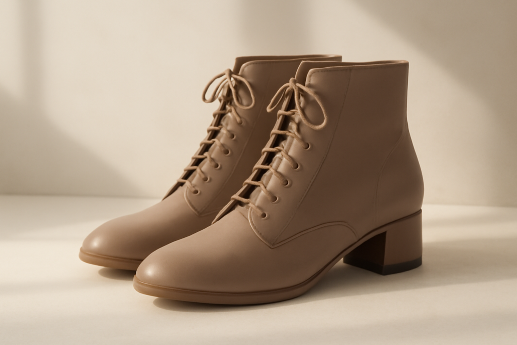 Bottines à lacets : quand les préférer aux modèles à fermeture éclair ?