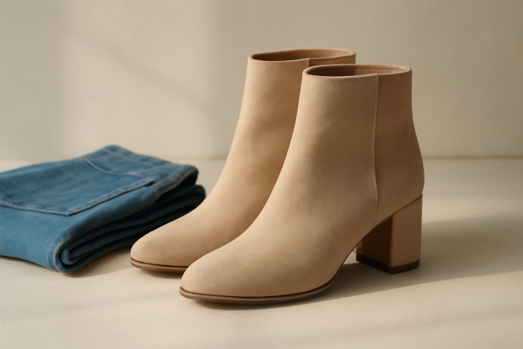 Comment choisir des bottines à talon pour allonger visuellement la jambe ?