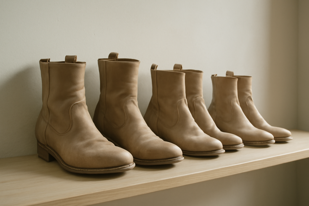 Quelles causes provoquent la déformation rapide des bottes ?