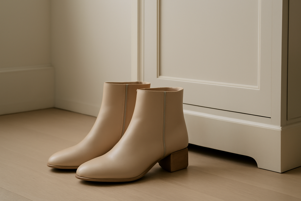 Quel coloris de bottines privilégier pour un dressing minimaliste ?