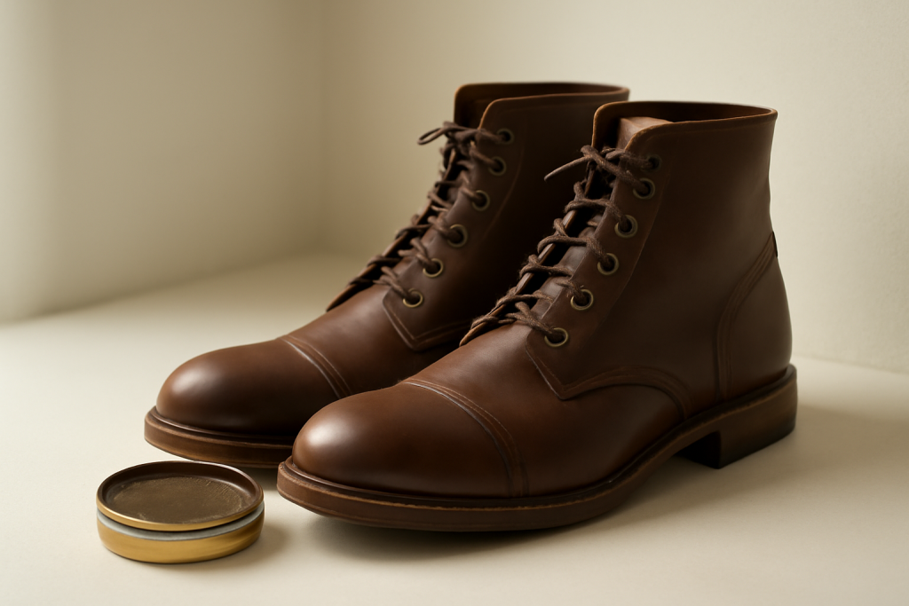 Quel entretien pour préserver la matière des bottes en cuir gras ?