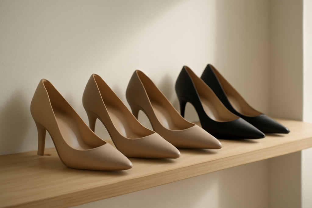 Escarpins pointus ou ronds : quel effet sur la silhouette ?