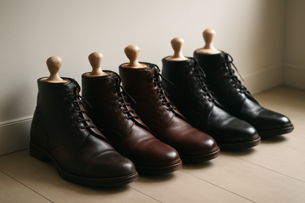 Comment éviter que des bottes ne perdent leur forme au fil des ports ?
