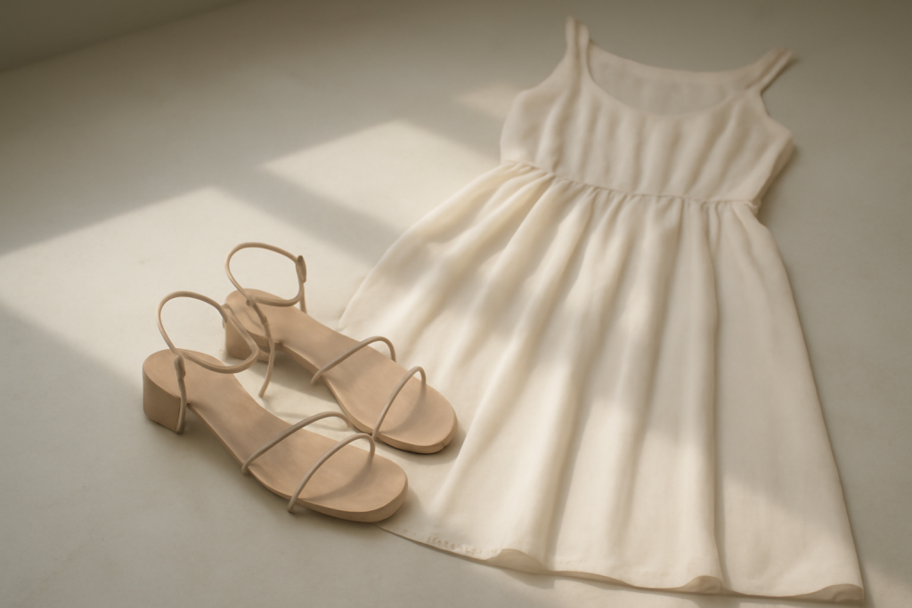 Quelles sandales associer à une robe pour une cérémonie estivale ?