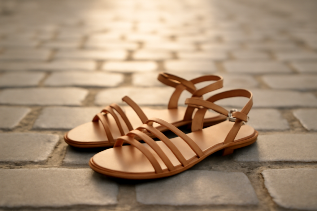 Quelles sandales plates conviennent pour marcher longtemps sans douleur ?