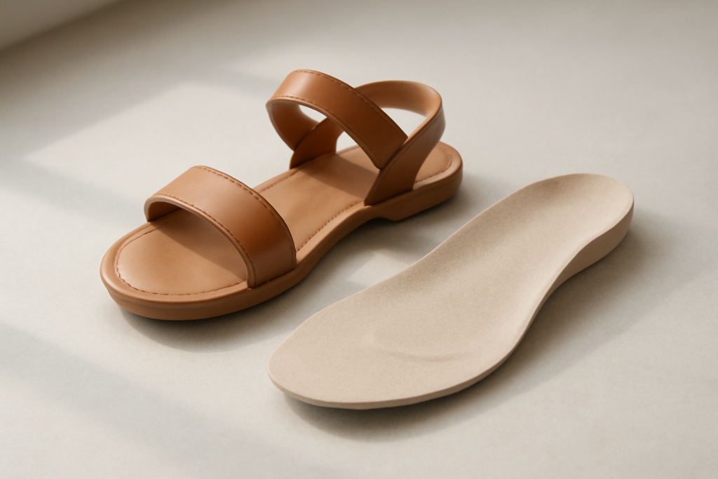 Quelles sandales offrent le meilleur soutien pour pieds plats ?