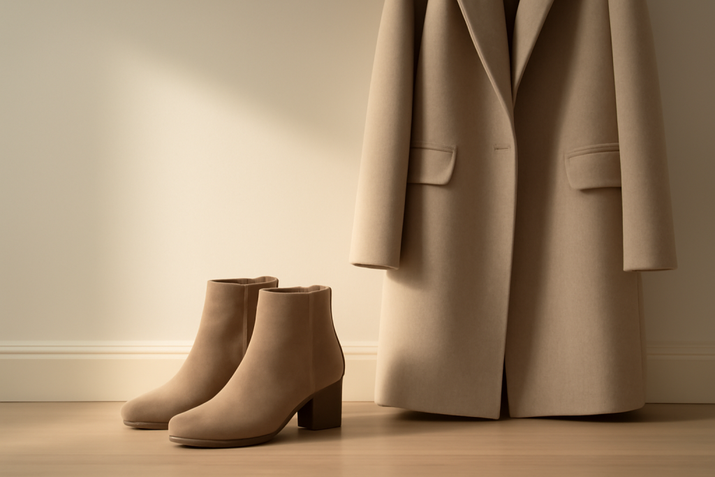 Quel style de bottines s&rsquo;accorde le mieux avec un manteau long ?