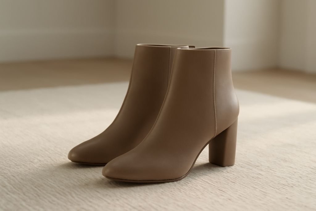 Quelle hauteur de talon optimise confort et style sur des bottines ?