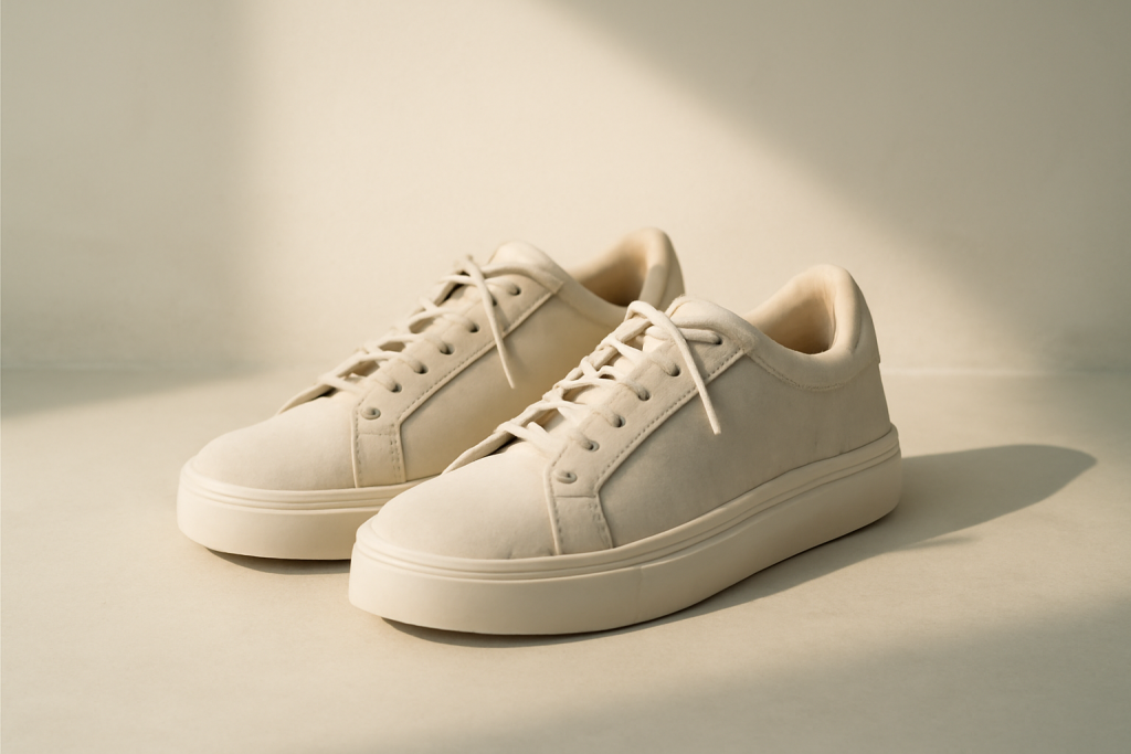 Comment repérer des baskets adaptées aux pieds larges ?