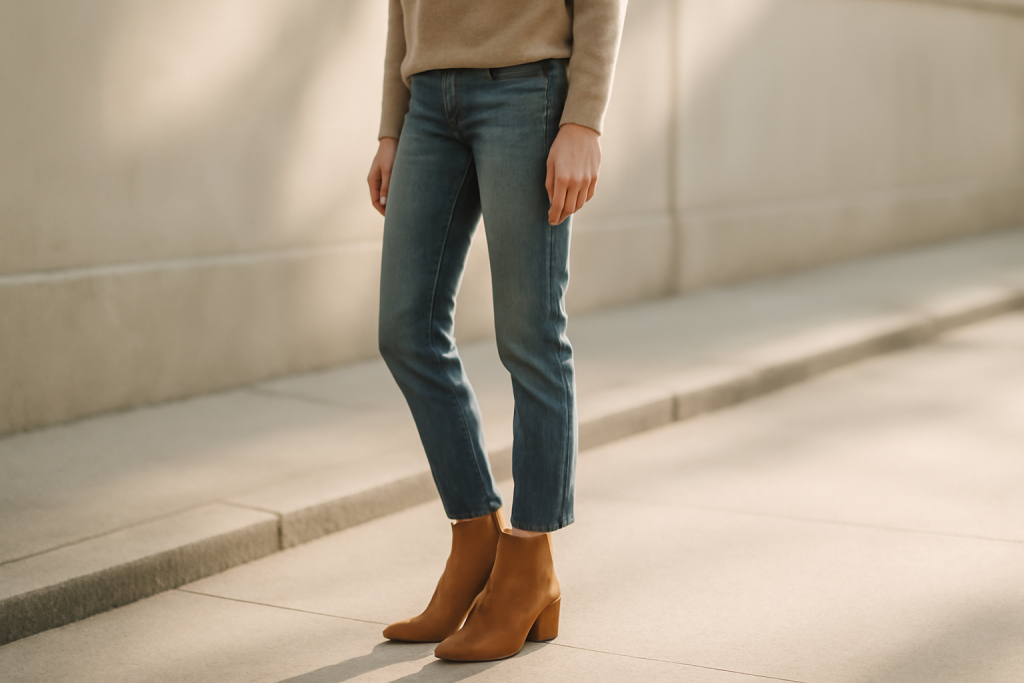 Quel type de bottes met en valeur les mollets sans serrer ?