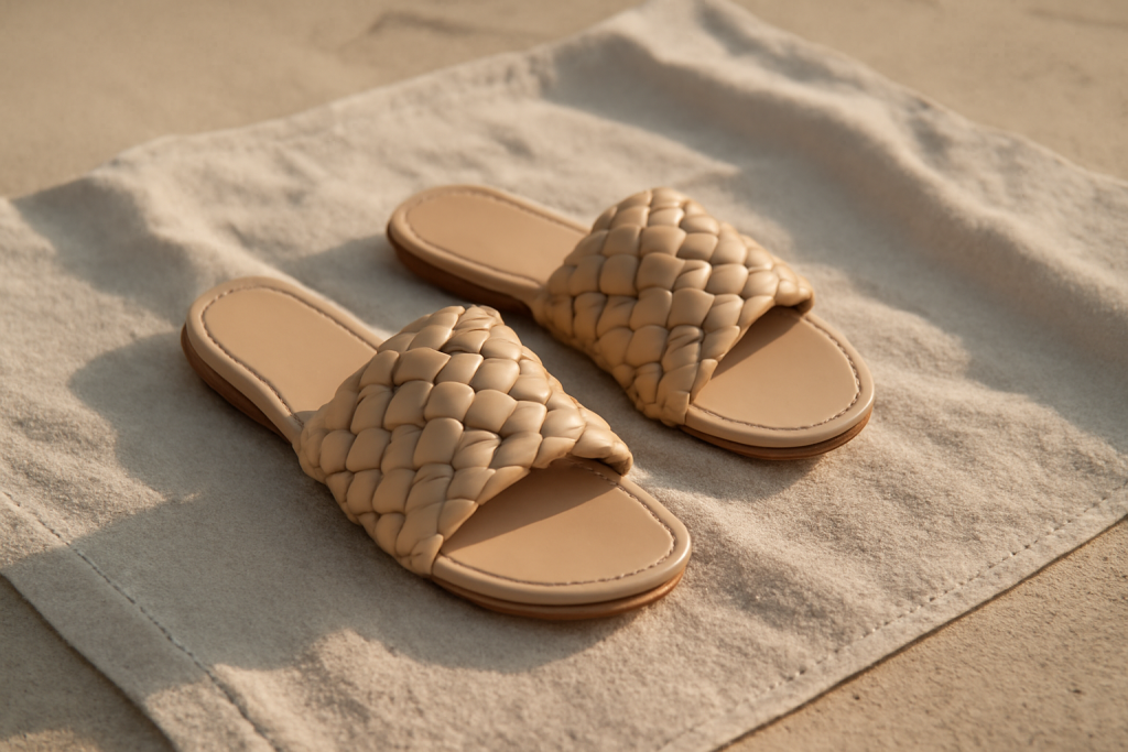 Quelles sandales tressées conviennent pour un look bohème ?