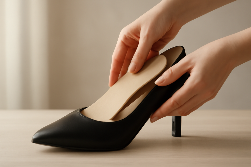 Quelles semelles ajouter pour rendre des escarpins plus confortables ?