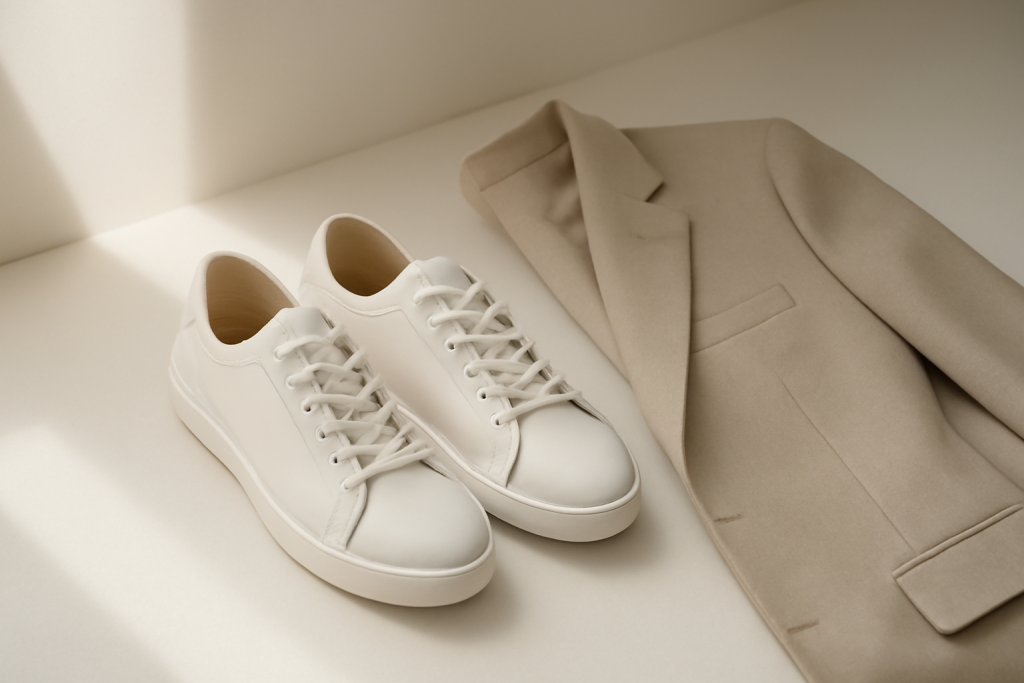 Baskets minimalistes : comment les intégrer à une garde-robe chic ?