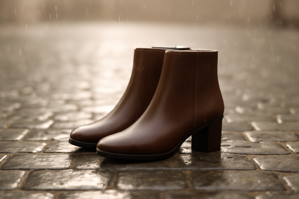 Quel materiau privilegier pour des bottines resistantes a l&rsquo;humidite ?