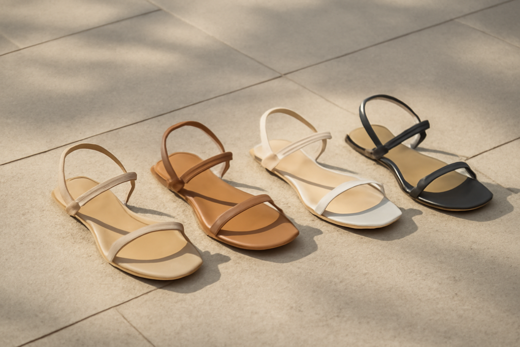 Quelles sandales plates offrent maintien et élégance ?