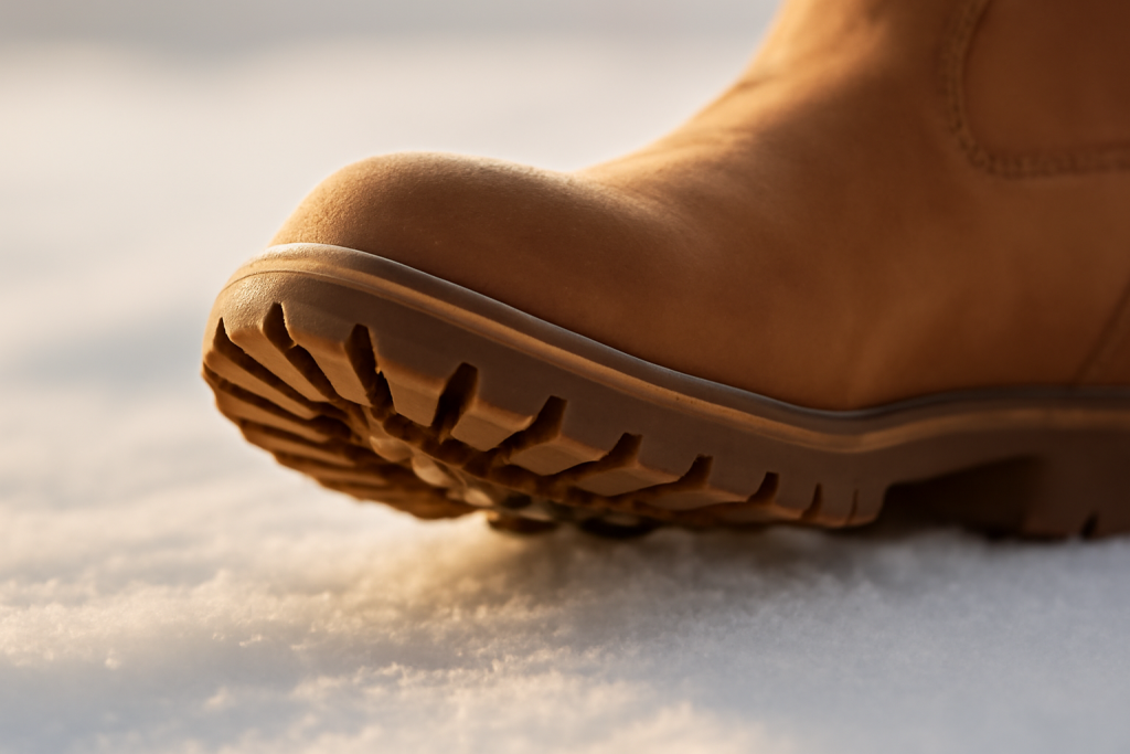 Quel type de semelle privilégier pour des bottes antidérapantes ?