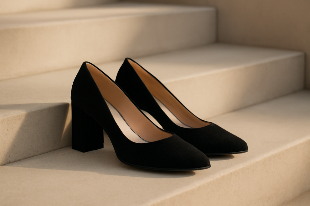 Quelles silhouettes valorisent des escarpins a talon carre ?