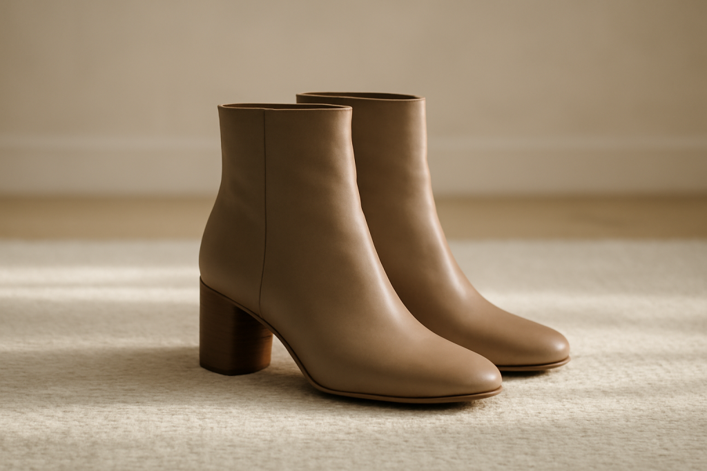 Quel talon privilégier pour des bottines confortables au quotidien ?