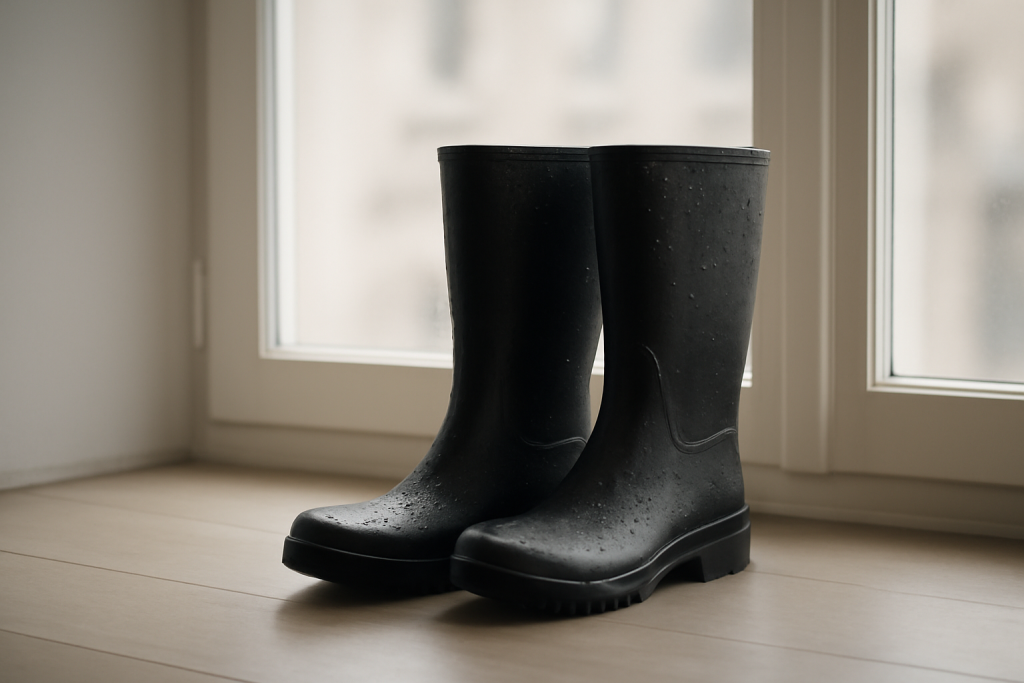 Quel traitement antipluie choisir pour des bottes imperméables ?